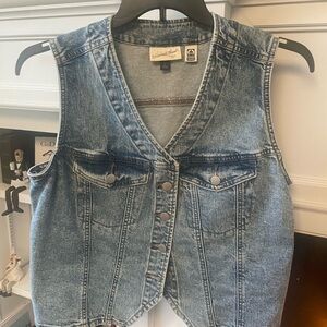 Women's Classic Blue Denim Vest
